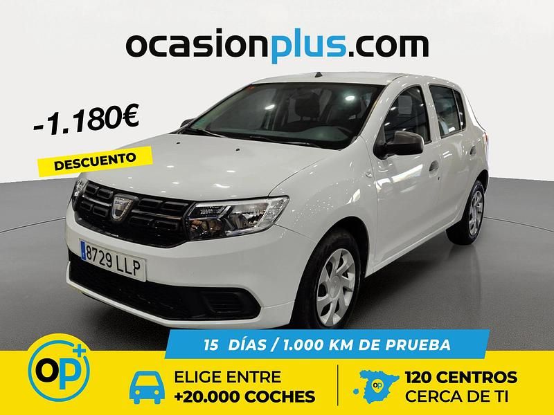 Blanco Usado 2020 Dacia Sandero Essentiel Berlina | 12.990 € (Un poco caro) - Imagen 1/4