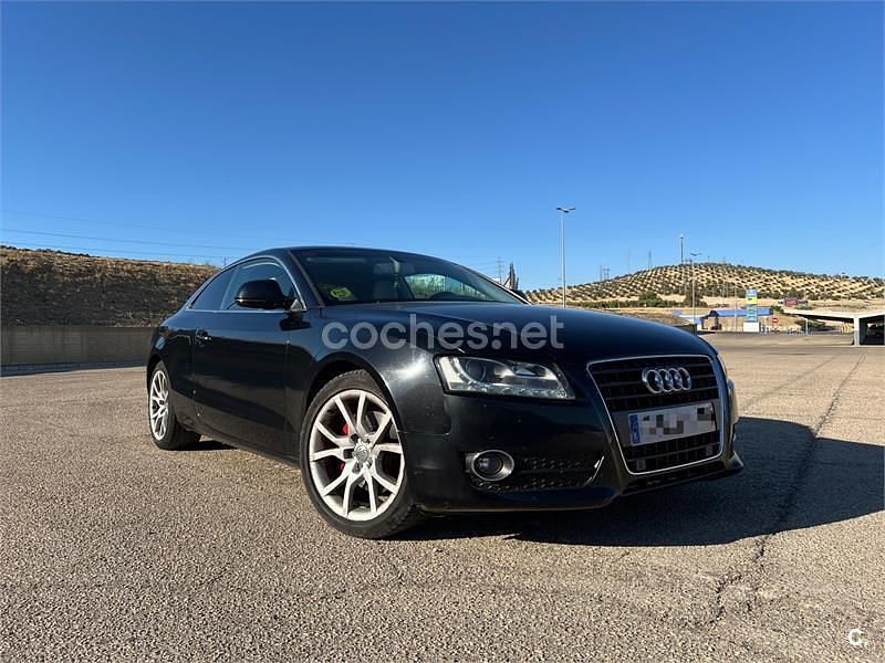 Negro Usado 2009 Audi A5 Coupe | 10.000 € (Buen precio) - Imagen 1/4