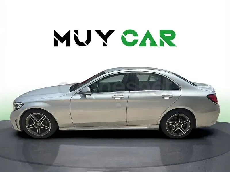 Usado Mercedes C200 150 CV (110 kW) 2019 Gris / plata Berlina