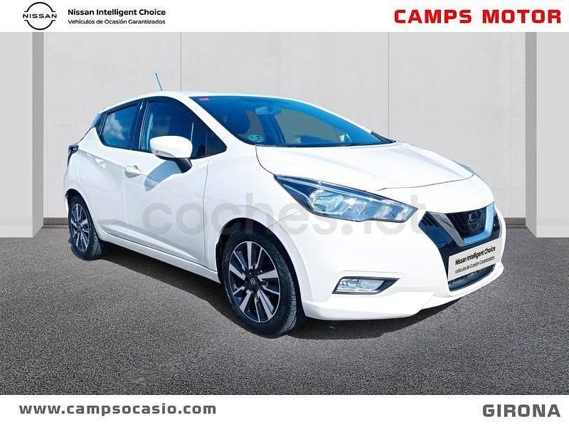 Usado Nissan Micra Acenta 100 CV (73 kW) 2019 Beige Utilitario