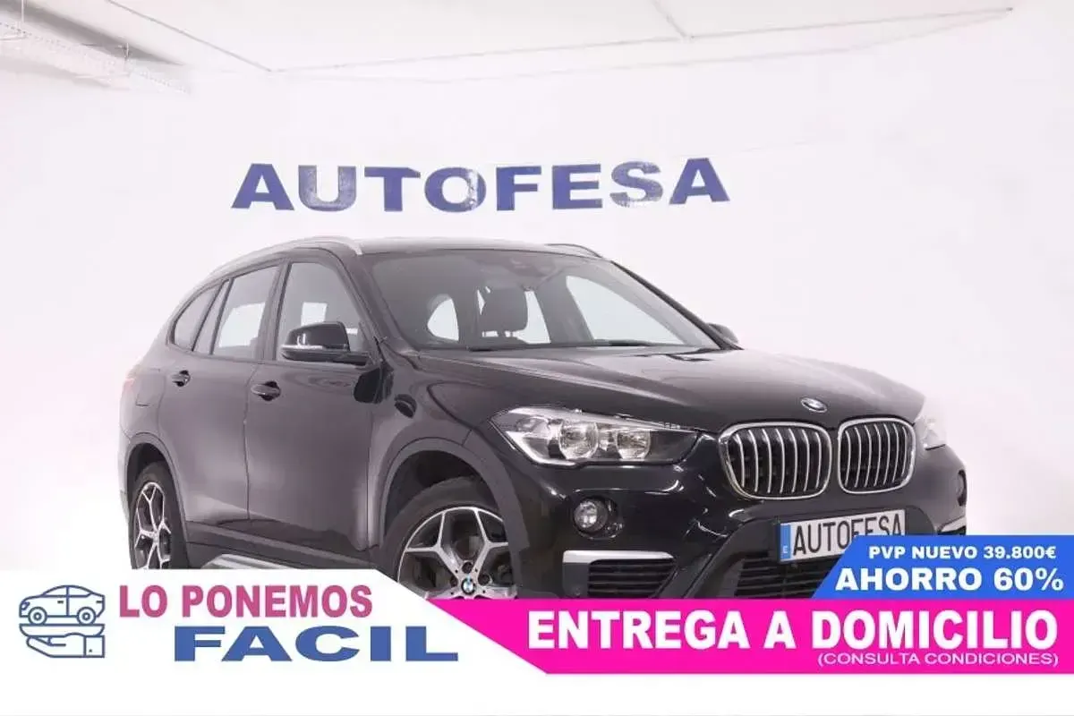 Usado BMW X1 xLine 150 CV (110 kW) 2016 Negro SUV
