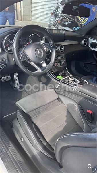 Usado Mercedes C220 170 CV (125 kW) 2016 Blanco Coupe