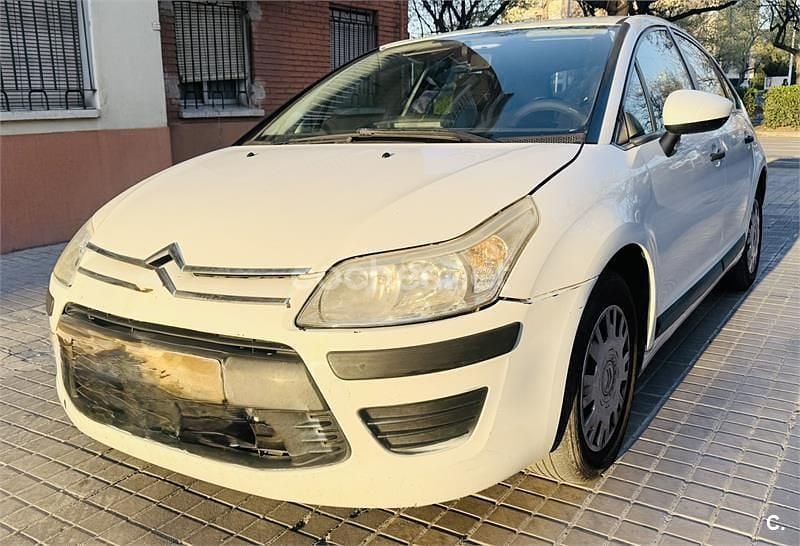 Usado Citroën C4 90 CV (66 kW) 2010 Blanco Berlina