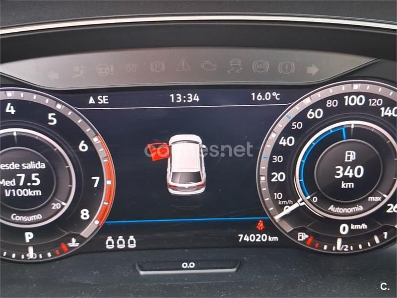 Usado VW Tiguan Sportline 150 CV (110 kW) 2018 Negro SUV