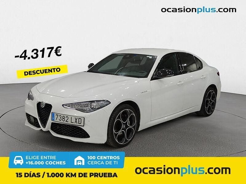 Blanco Usado 2022 Alfa Romeo Giulia Veloce Berlina | 47.490 € (Caro) - Imagen 1/4