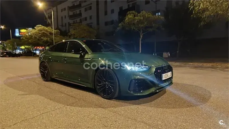 Usado Audi RS5 Sportback 450 CV (330 kW) 2020 Verde Berlina