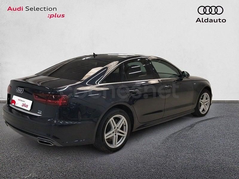 Usado Audi A6 190 CV (139 kW) 2017 Gris / plata Berlina