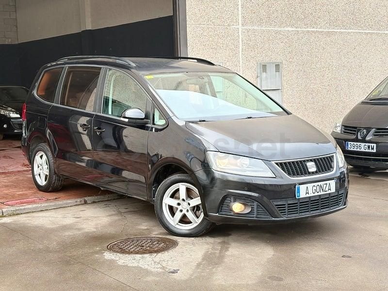 Usado Seat Alhambra Ecomotive 140 CV (102 kW) 2012 Negro Monovolumen
