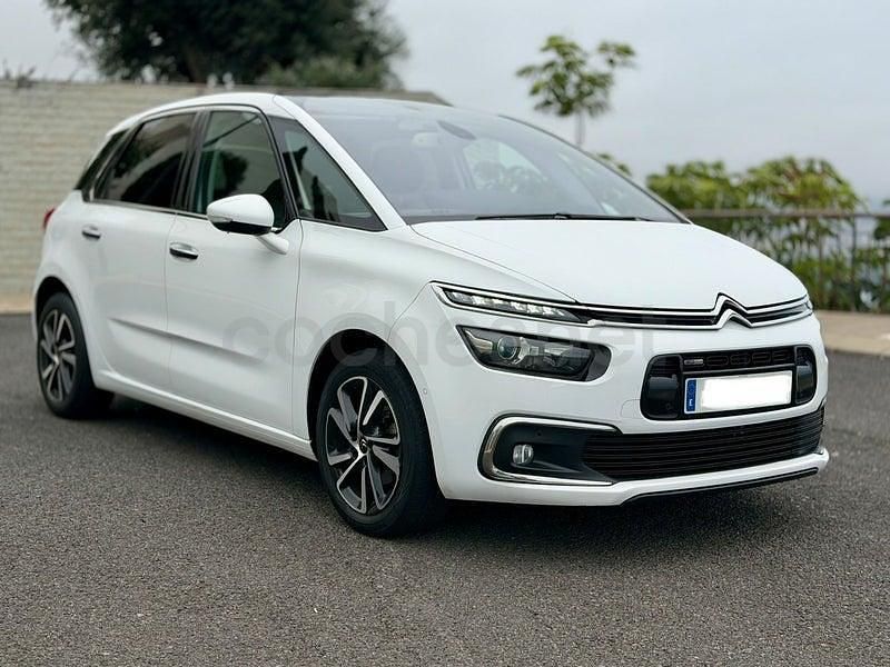 Usado Citroën C4 Picasso PureTech 130 CV (95 kW) 2017 Blanco Monovolumen