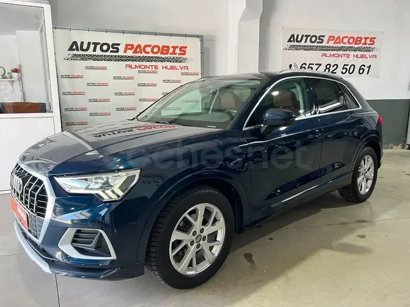 Usado Audi Q3 150 CV (110 kW) 2019 Azul SUV