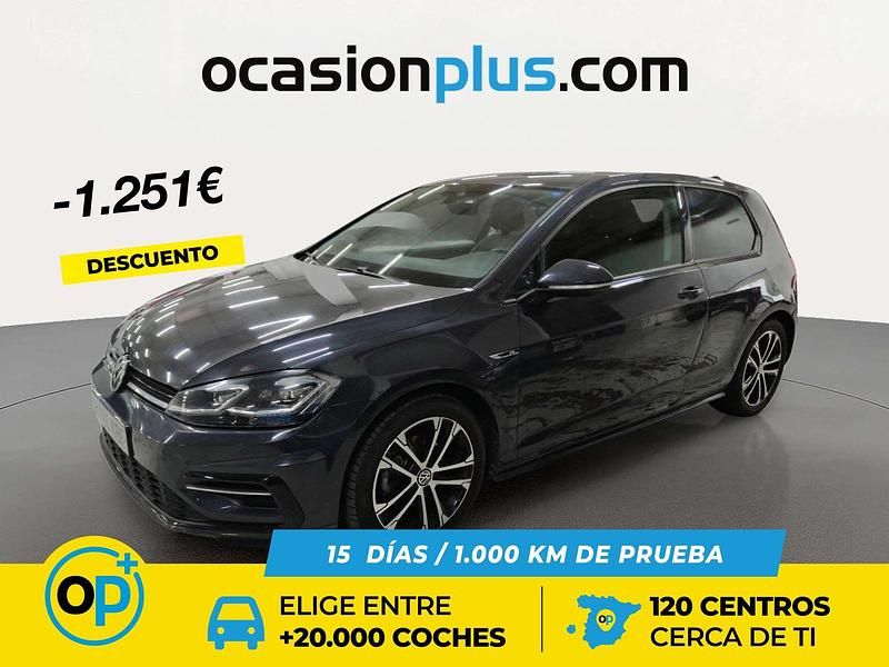 Gris Usado 2017 VW Golf VII Sport Utilitario | 16.890 € (Precio justo) - Imagen 1/4