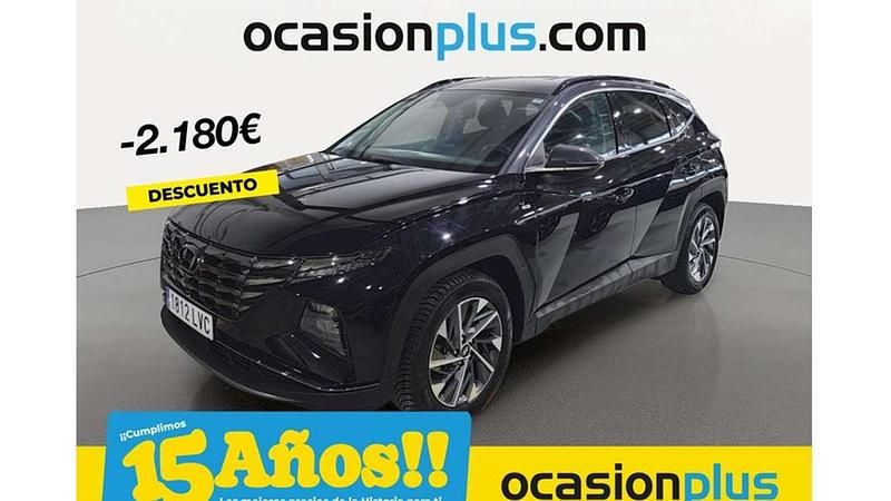Negro Usado 2021 Hyundai Tucson SUV | 21.810 € (Precio justo) - Imagen 1/4