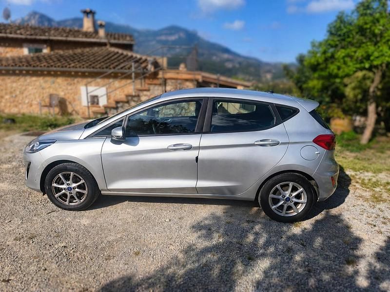 Usado Ford Fiesta Trend 85 CV (62 kW) 2018 Gris Utilitario