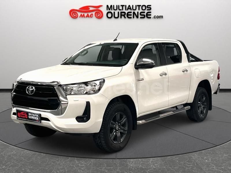 Blanco Usado 2022 Toyota HiLux Recogida | 39.990 € (Un poco caro) - Imagen 1/4