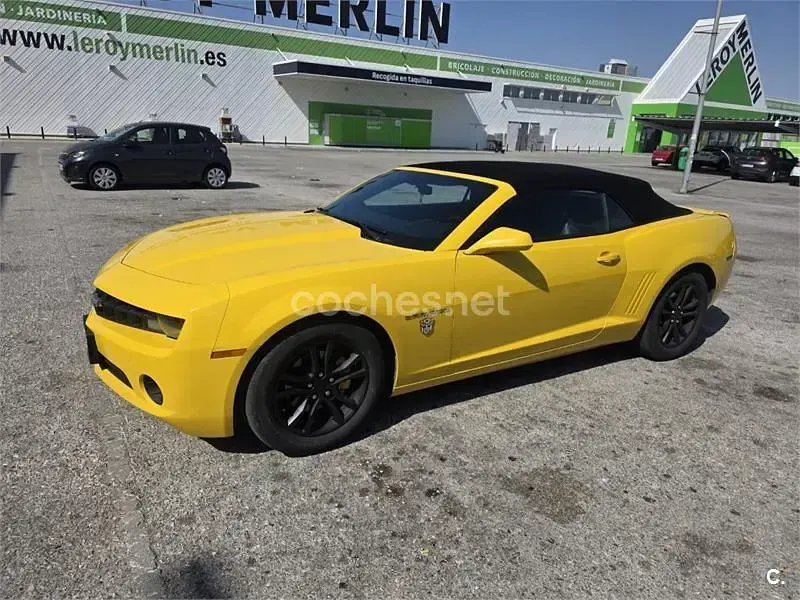 Usado Chevrolet Camaro 405 CV (297 kW) 2014 Amarillo Descapotable