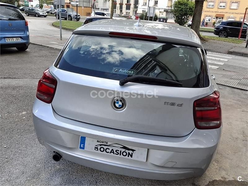 Usado BMW 118 143 CV (105 kW) 2013 Gris / plata Utilitario