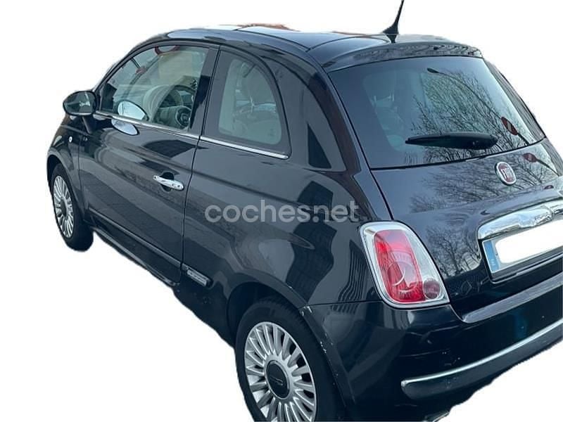 Usado Fiat 500 Lounge 69 CV (50 kW) 2014 Negro Berlina