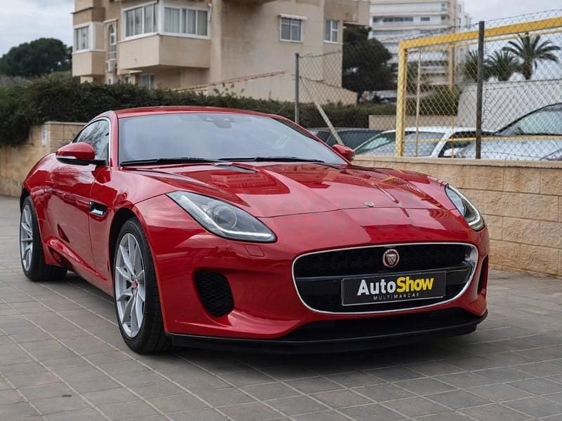 Usado Jaguar F-Type R-Dynamic 300 CV (220 kW) 2018 Rojo Coupe