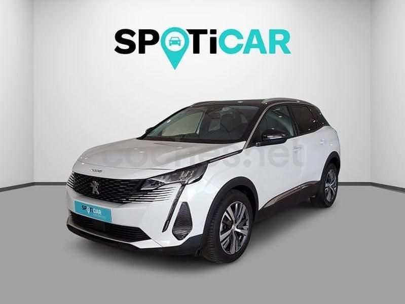 Usado Peugeot 3008 Allure 130 CV (95 kW) 2021 Blanco SUV