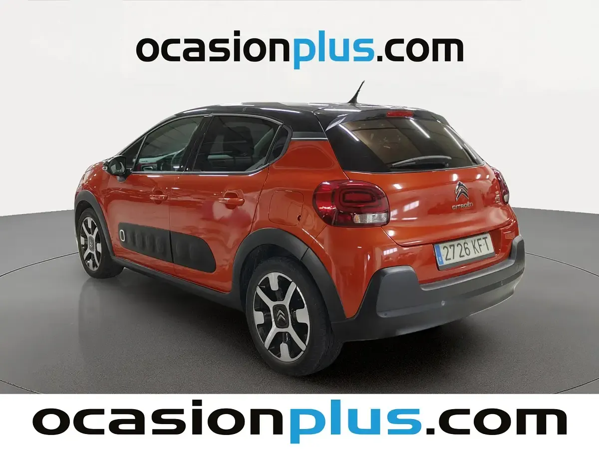 Usado Citroën C3 PureTech 82 HP (60 kW) 2017 Laranja Citadino