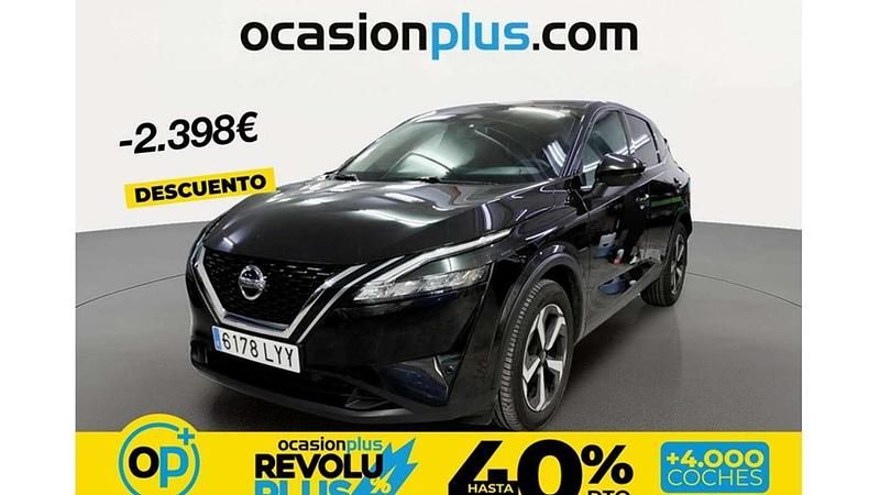 Usado Nissan Qashqai N-Connecta 158 CV (116 kW) 2022 Negro SUV