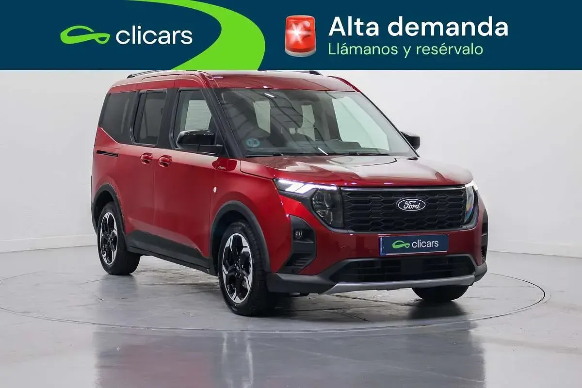 Brugt Ford Tourneo Active 125 HK (91 kW) 2024 Rød Van