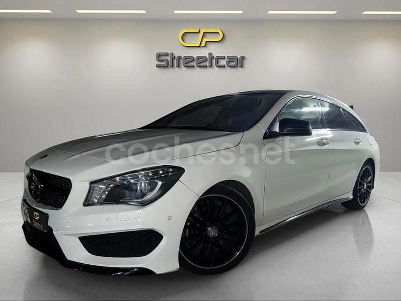 Blanco Usado 2015 Mercedes CLA200 Shooting Brake AMG line Familiar | 14.790 € (Precio justo) - Imagen 1/4