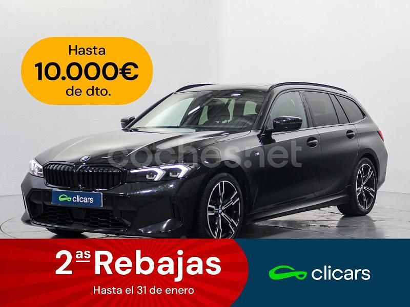 Negro Usado 2023 BMW 320e Familiar | 36.990 € (Precio justo) - Imagen 1/4