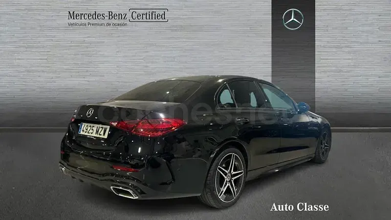 Usado Mercedes C200 163 CV (119 kW) 2025 Negro Berlina