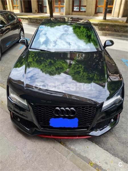 Negro Usado 2013 Audi A7 Sportback Utilitario | 33.500 € - Imagen 1/4
