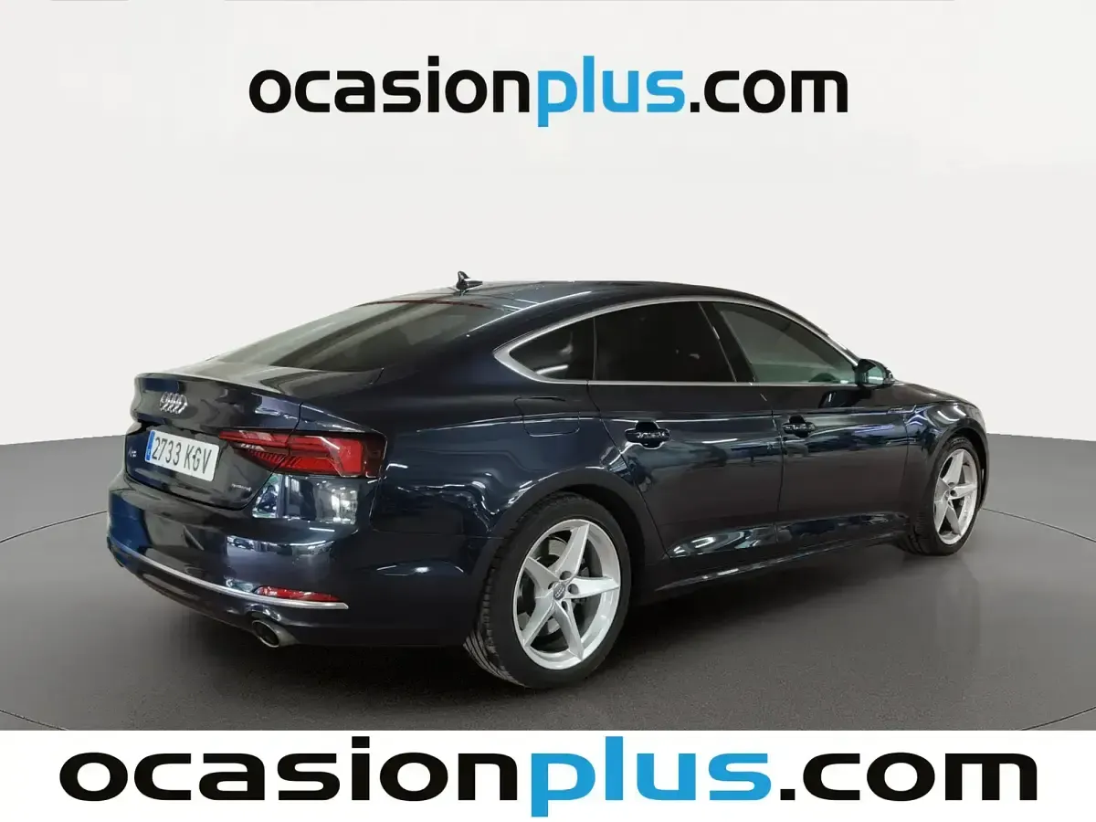 Używany Audi A5 Sport 252 KM (185 kW) 2018 Niebieski Coupe