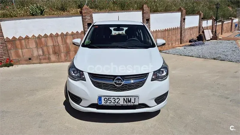 Usado Opel Karl Selective 75 CV (55 kW) 2015 Blanco Utilitario