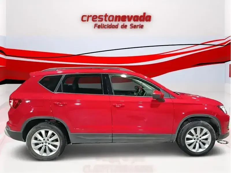 Usado Seat Ateca Style 150 CV (110 kW) 2021 Rojo SUV