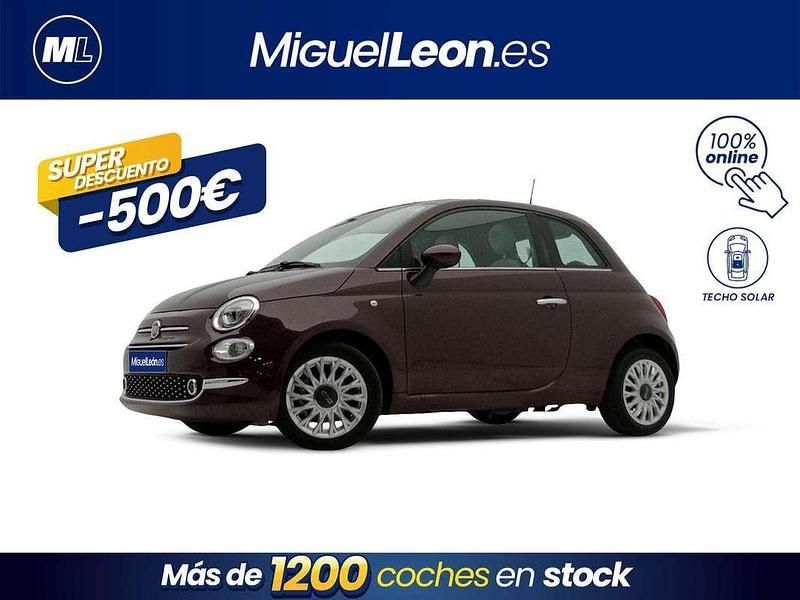 Rojo Usado 2021 Fiat 500 Dolcevita Berlina | 8485 € (Buen precio) - Imagen 1/3