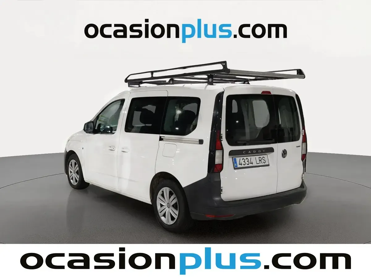 Usado VW Caddy 122 CV (89 kW) 2021 Blanco Monovolumen
