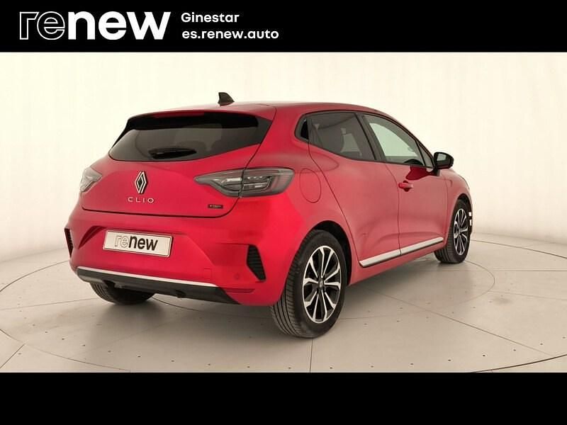 Usado Renault Clio V Techno 94 CV (69 kW) 2025 Rojo Berlina