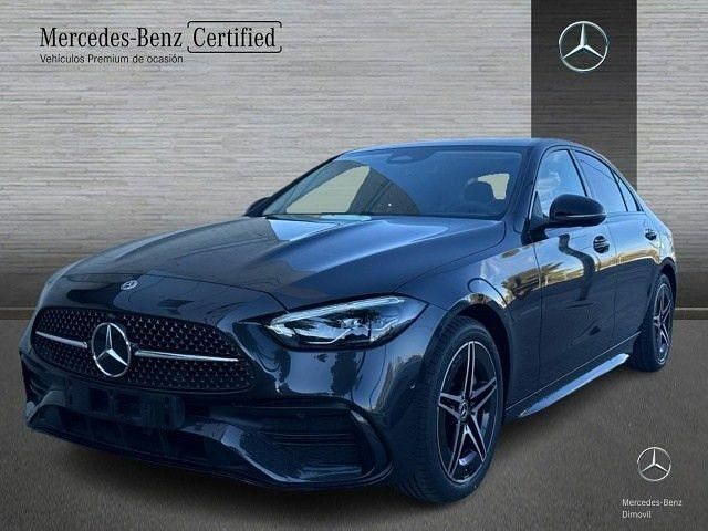 Gris grafito Usado 2025 Mercedes C220 AMG line | 51.800 € (Precio justo) - Imagen 1/4