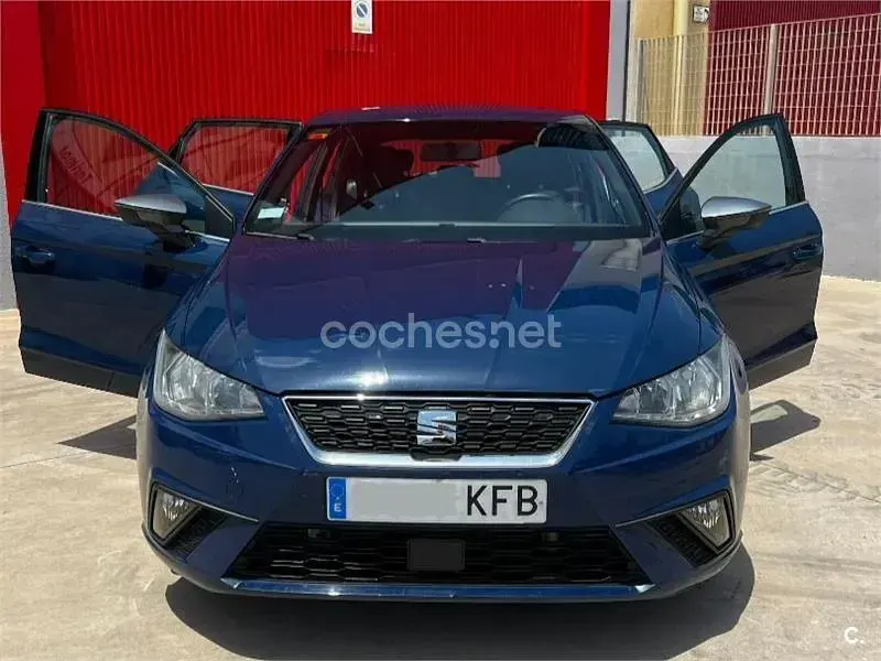 Usado Seat Ibiza XCELLENCE 115 CV (84 kW) 2017 Azul Berlina