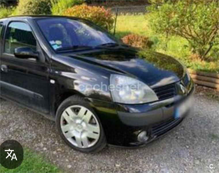 Usado Renault Clio II Dynamique 105 CV (77 kW) 2005 Negro Berlina