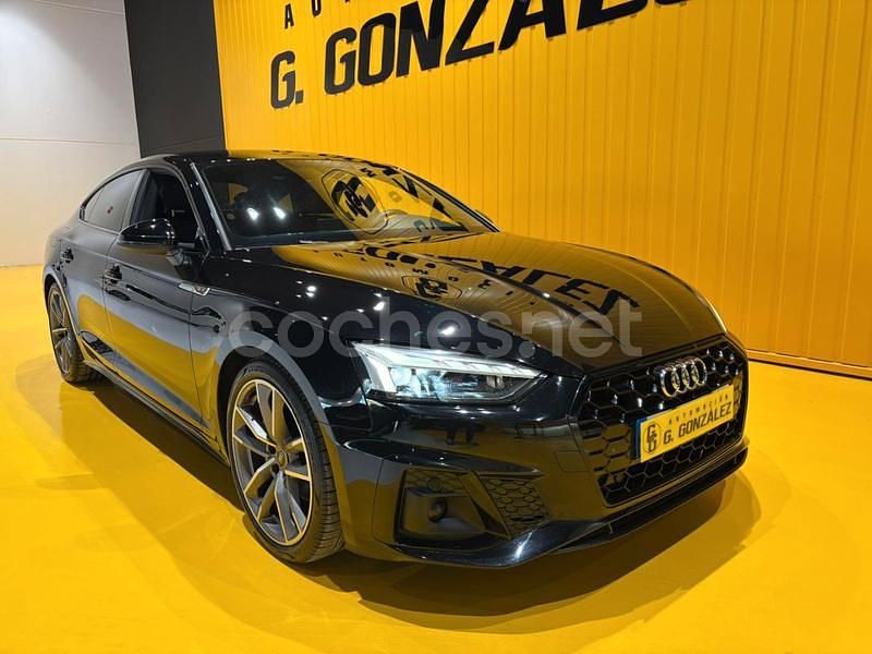 Usado Audi A5 Sportback S-Line 204 CV (150 kW) 2022 Negro Utilitario