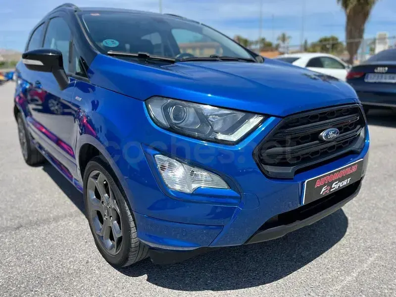 Usado Ford Ecosport ST-Line 120 CV (88 kW) 2019 Azul SUV