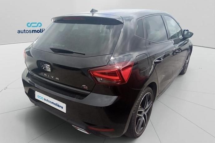 Usado Seat Ibiza FR 116 CV (85 kW) 2020 Negro Utilitario