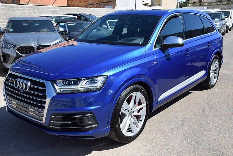 Usado Audi SQ7 Premium 435 CV (319 kW) 2016 Azul SUV