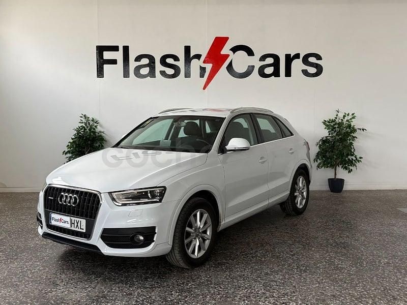 Usado Audi Q3 Ambition 140 CV (102 kW) 2014 Blanco SUV