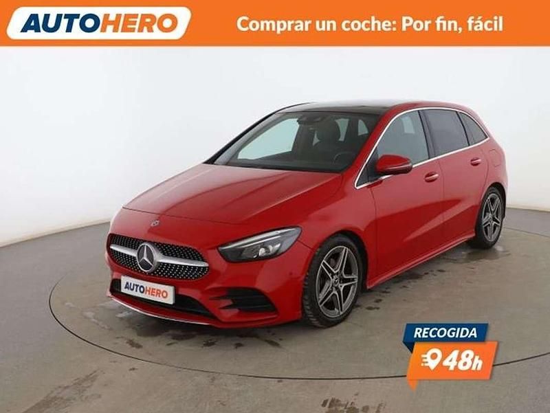 Usado Mercedes B200 AMG line 163 CV (119 kW) 2019 Rojo Monovolumen