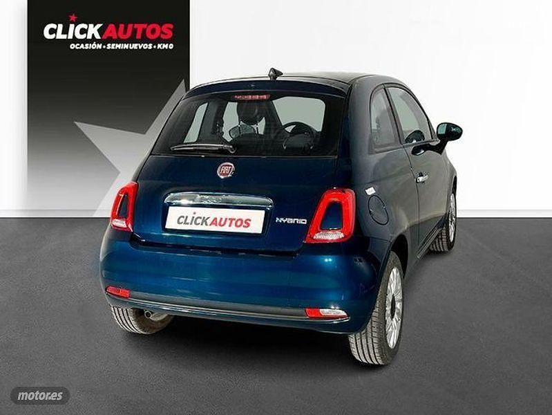 Usado Fiat 500 70 CV (51 kW) 2023 Azul Utilitario