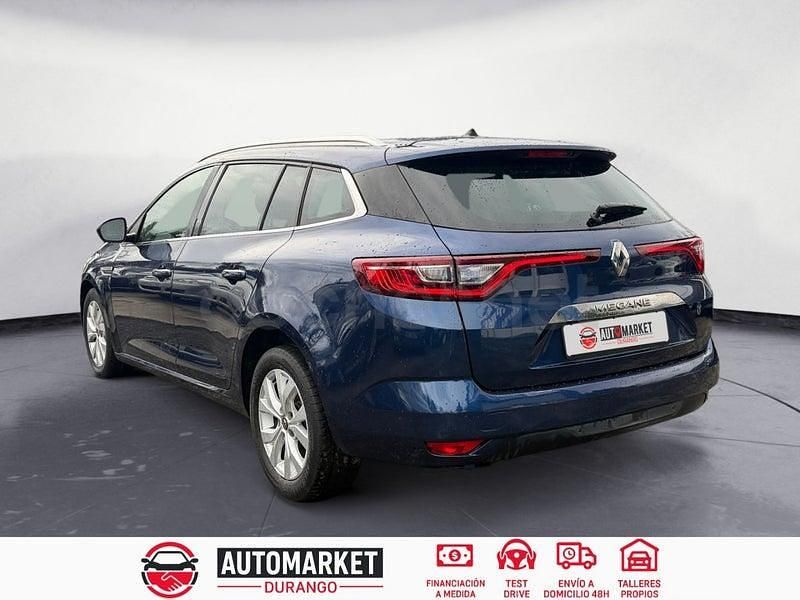 Usado Renault Mégane GrandTour Zen 115 CV (84 kW) 2019 Azul Familiar
