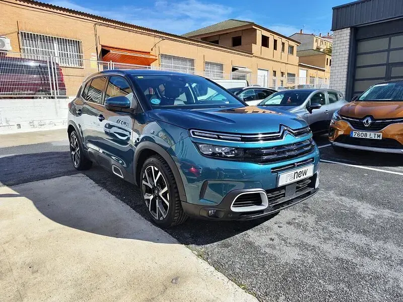 Usado Citroën C5 Aircross Feel 130 CV (95 kW) 2020 Verde SUV