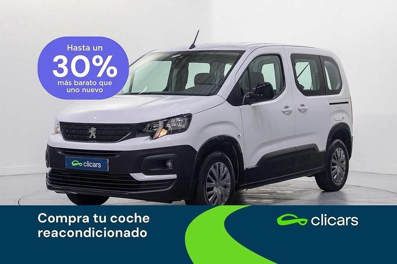 Usado Peugeot Rifter Active 102 CV (75 kW) 2022 Blanco Monovolumen