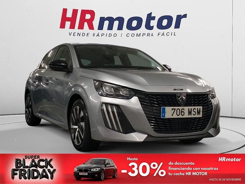 Gris Usado 2024 Peugeot 208 Active Utilitario | 15.940 € (Precio justo) - Imagen 1/4